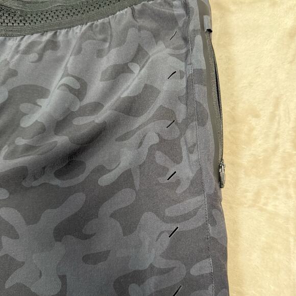 Ten Thousand Session Shorts Black Camo 7" Inseam Athletic Men's Size XL - Picture 2 of 8